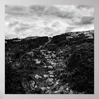 Stone väg poster