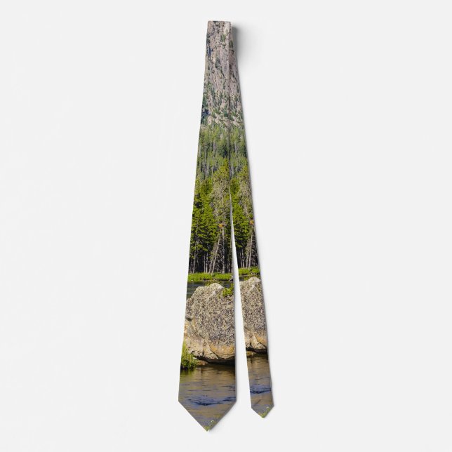 Stone vid Madison River Neck Tie Slips (Framsida)