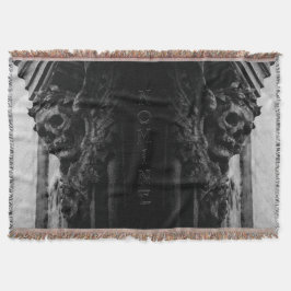 Stone Vingar Skull Filt