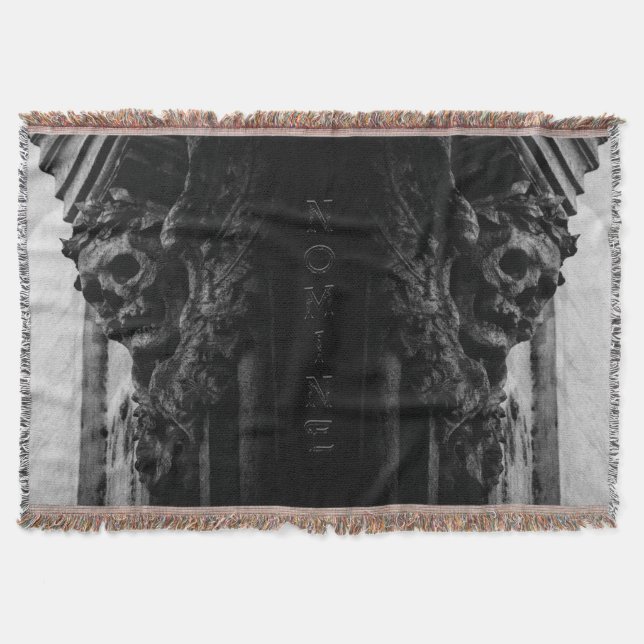 Stone Vingar Skull Filt (Framsidan)