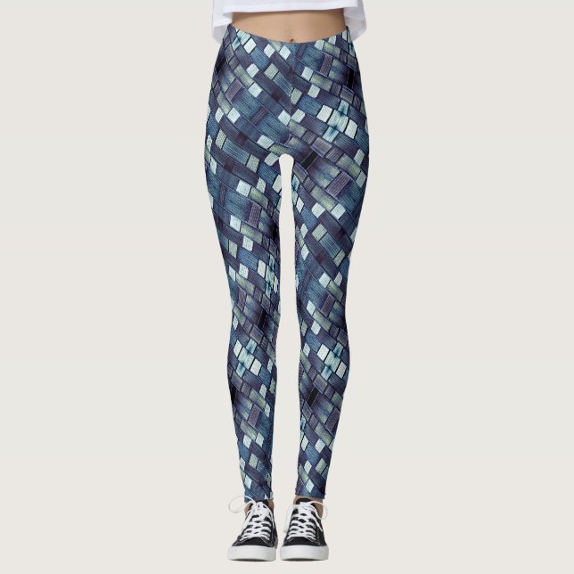 Stone Wall - Power Yoga Leggings (Framsida)