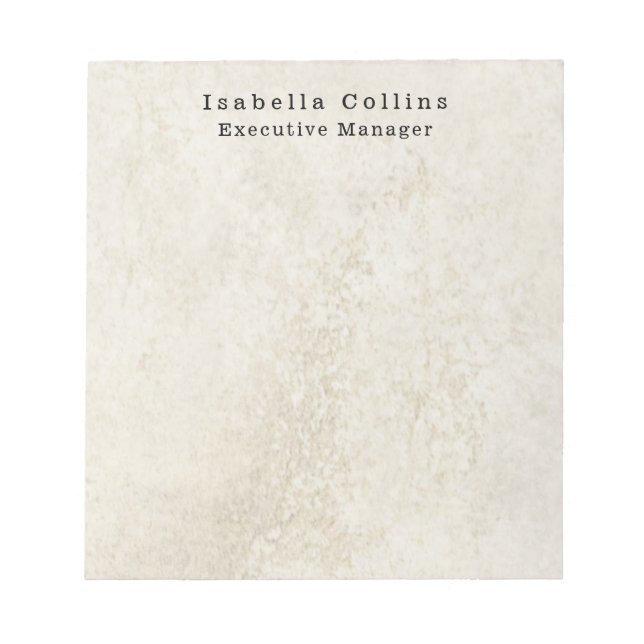 Stone Wall Simple Plain Minimalist Creative Modern Anteckningsblock (Framsida)