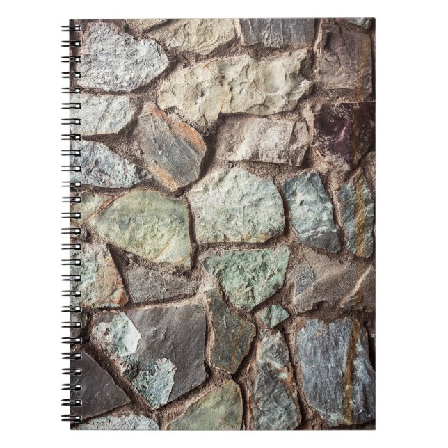Stone wall struktur anteckningsbok (Framsidan)