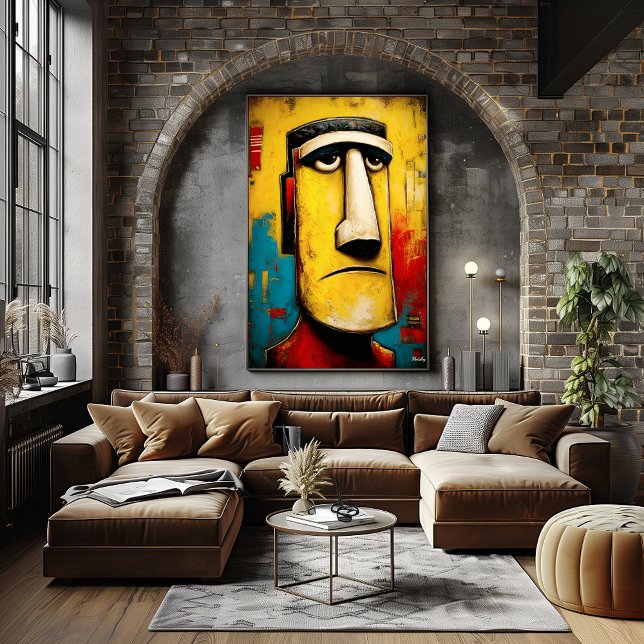 Stone Witness — Contemporary Abstract Expressionis Poster (Skapare uppladdad)