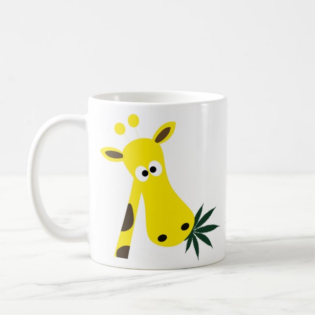 Stoned Giraffe Kaffemugg (Vänster)