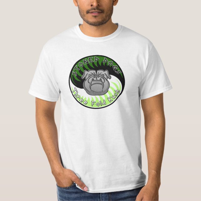 Stoned Hundar T-Shirt (Framsida)