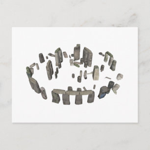 Stonehenge: 3D-modell: Vykort