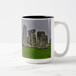 Stonehenge Ancient Historic Site of Power Två-Tonad Mugg
