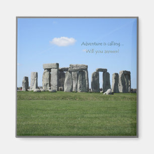 Stonehenge Äventyr Magnet