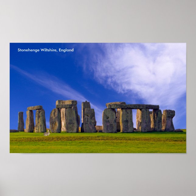 Stonehenge-bild för poster (Framsidan)