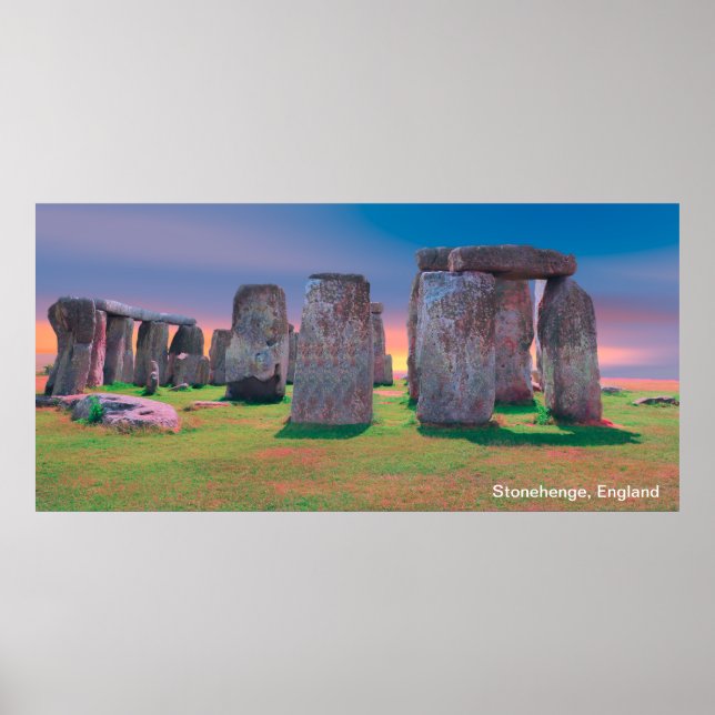Stonehenge-bild för Poster (Framsidan)