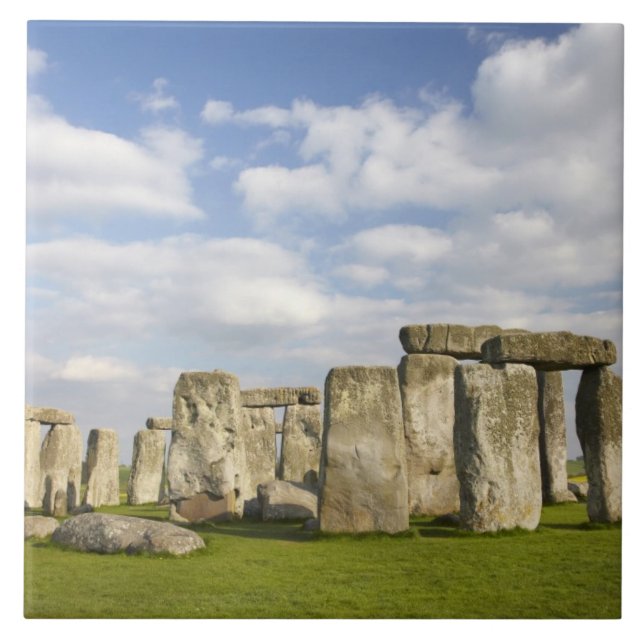 Stonehenge (ca 2500 BC), Unesco World 2 Kakelplatta (Framsidan)