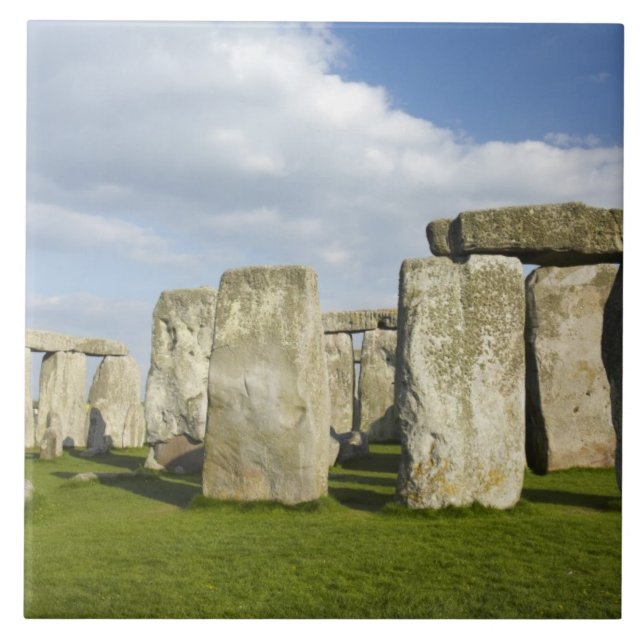 Stonehenge (ca 2500 BC), UNESCO World 3 Kakelplatta (Framsidan)