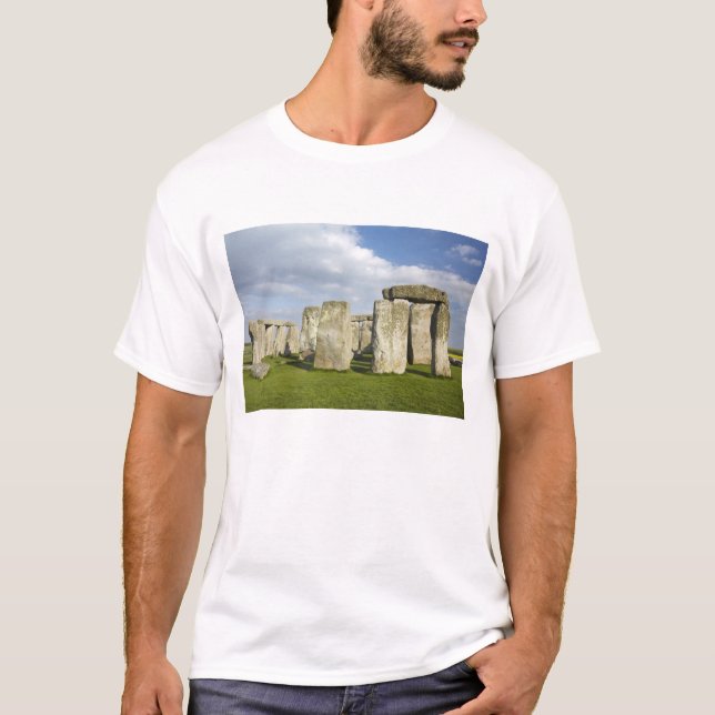 Stonehenge (ca 2500 BC), UNESCO World 3 T Shirt (Framsida)
