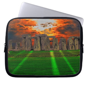 Stonehenge Celtic Stones i Storbritannien Laptop Sleeve