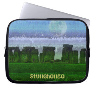 Stonehenge Celtic Stones i Storbritannien Laptop Sleeve