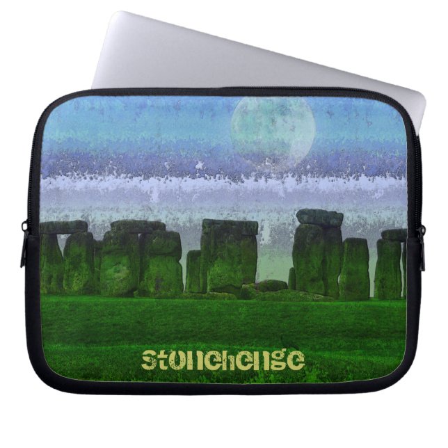 Stonehenge Celtic Stones i Storbritannien Laptop Sleeve (Framsidan)