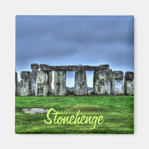 Stonehenge Celtic Stones i Storbritannien Magnet