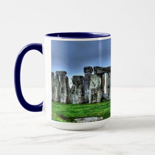 Stonehenge Celtic Stones i Storbritannien Mugg (Vänster)