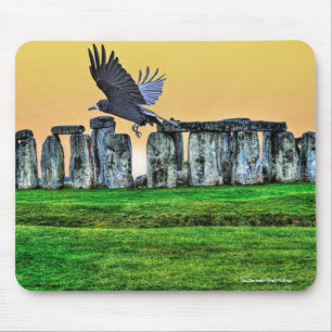 Stonehenge Celtic Stones i Storbritannien Musmatta