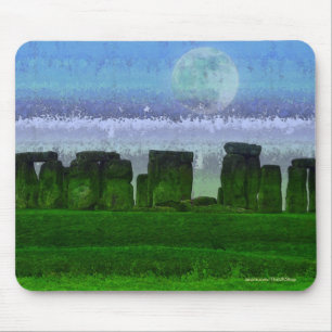 Stonehenge Celtic Stones i Storbritannien Musmatta