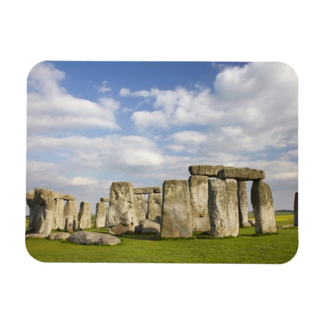 Stonehenge (cirka 2500 BC), UNESCO World 2 Magnet (Horisontell)