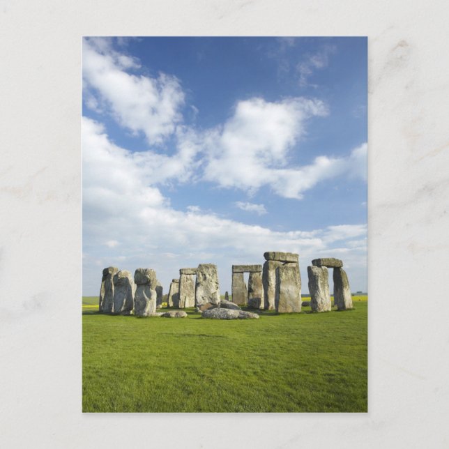 Stonehenge (cirka 2500 f.Kr.), UNESCO Världsarv Vykort (Framsida)