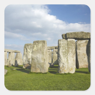 Stonehenge (cirka 2500 f.Kr.), UNESCO World 3 Fyrkantigt Klistermärke