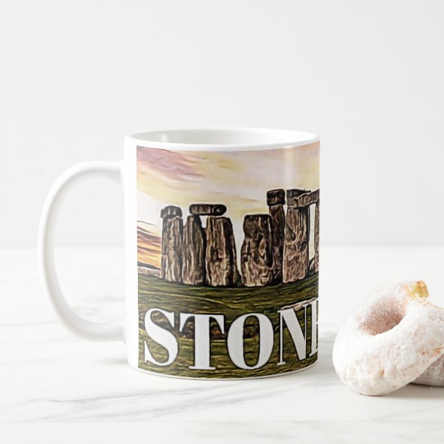 Stonehenge Coffee Mugg (Med munk)