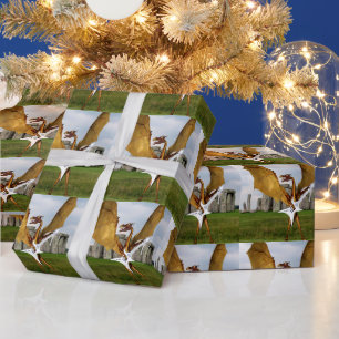 Stonehenge Dragon Wrapping Papper Presentpapper