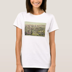 Stonehenge eller ett cirkulärtempel av druidsna, t shirt