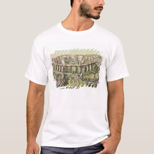 Stonehenge eller ett cirkulärtempel av druidsna, tee (Framsida)