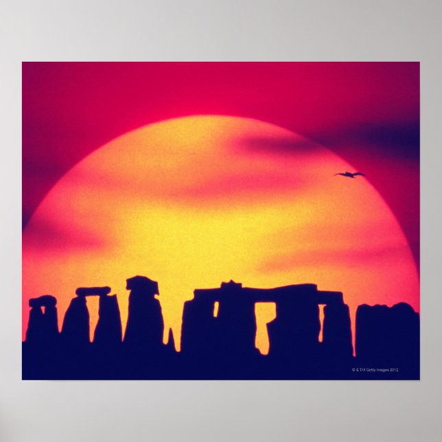 Stonehenge, England 2 Poster (Framsidan)