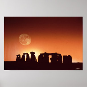 Stonehenge England 2 Poster