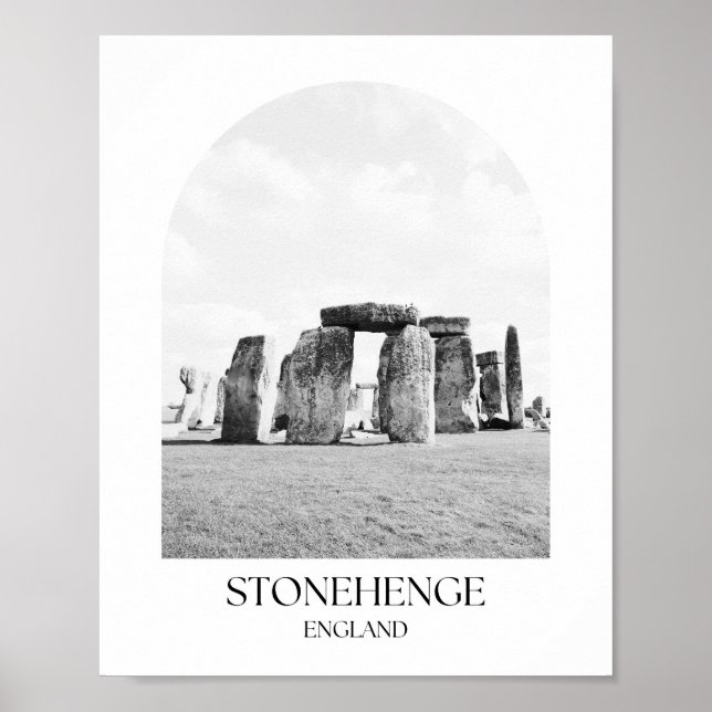 Stonehenge England Arch Photo Print Poster (Framsidan)