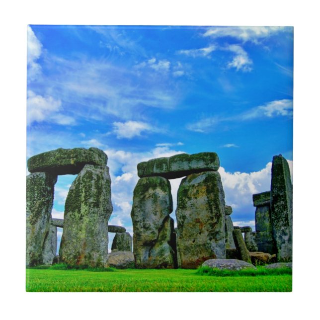 Stonehenge England Kakelplatta (Framsidan)