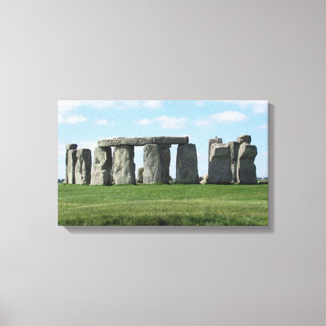Stonehenge England Photograph Canvastryck (Framsida)