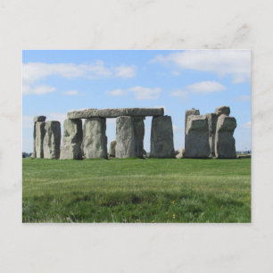 Stonehenge England Photograph Vykort