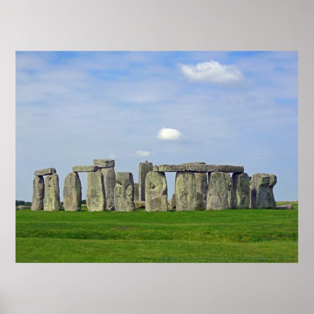 Stonehenge, England Poster (Framsidan)