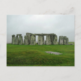 StoneHenge England PreHistoric Monument Wonders Vykort