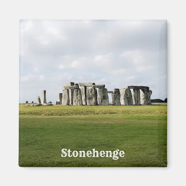 Stonehenge England Souvenir Magnet (Framsidan)