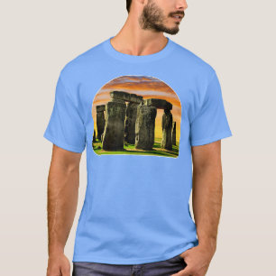Stonehenge England Souvenir Stonehenge på natten 1 T Shirt