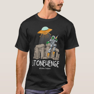 Stonehenge England Souvenir Utomjordingars & Flies T Shirt