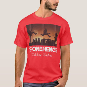 Stonehenge England SouvenirStonehenge, Night1016 T Shirt