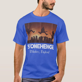 Stonehenge England SouvenirStonehenge på natten T Shirt