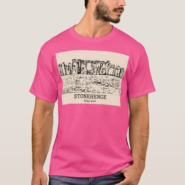 Stonehenge - England T Shirt (Framsida)