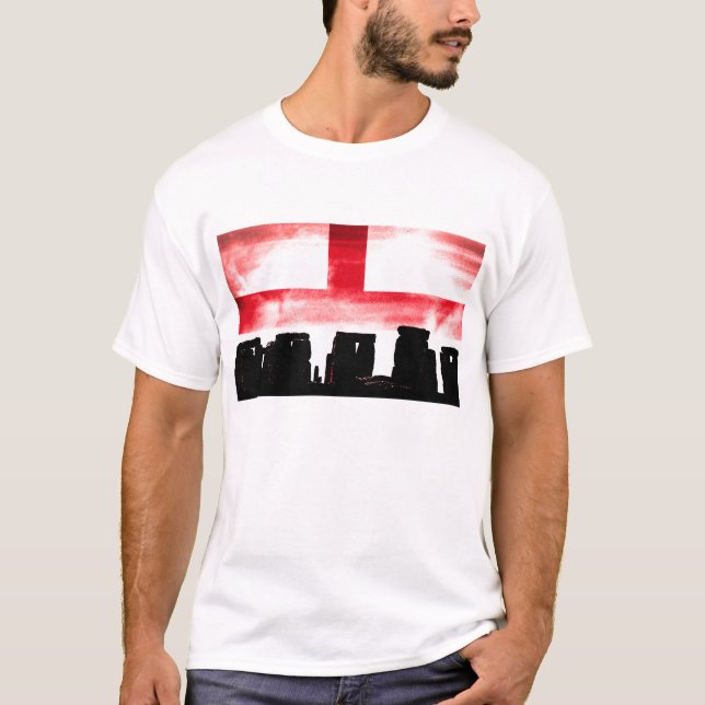 Stonehenge England T T-shirt (Framsida)