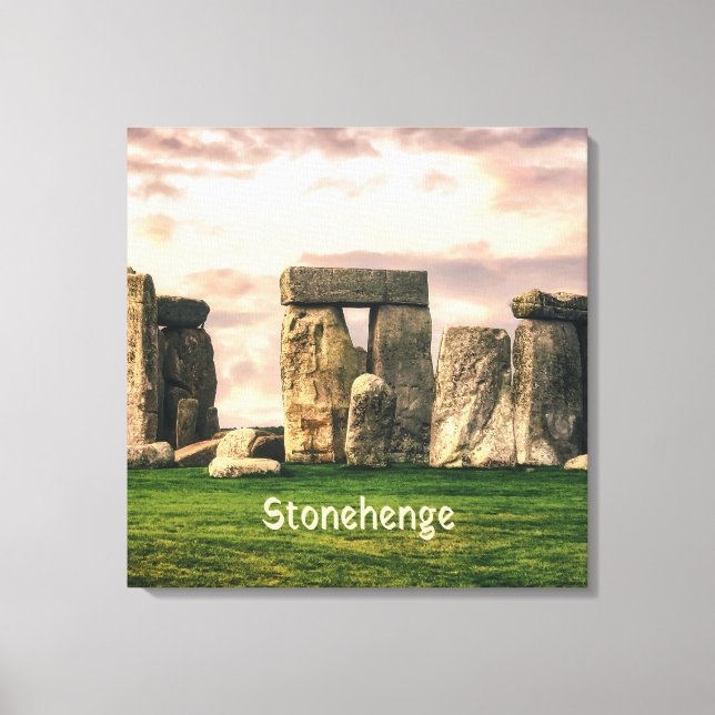 Stonehenge England UK Canvastryck (Framsida)