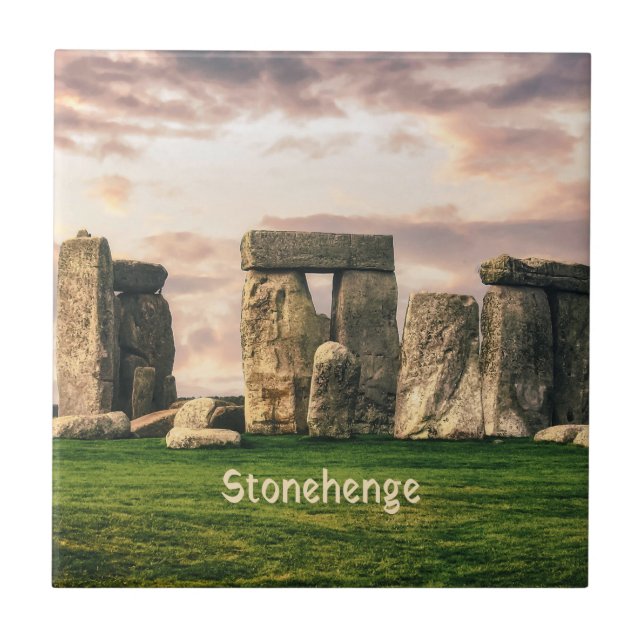Stonehenge England UK Kakelplatta (Framsidan)