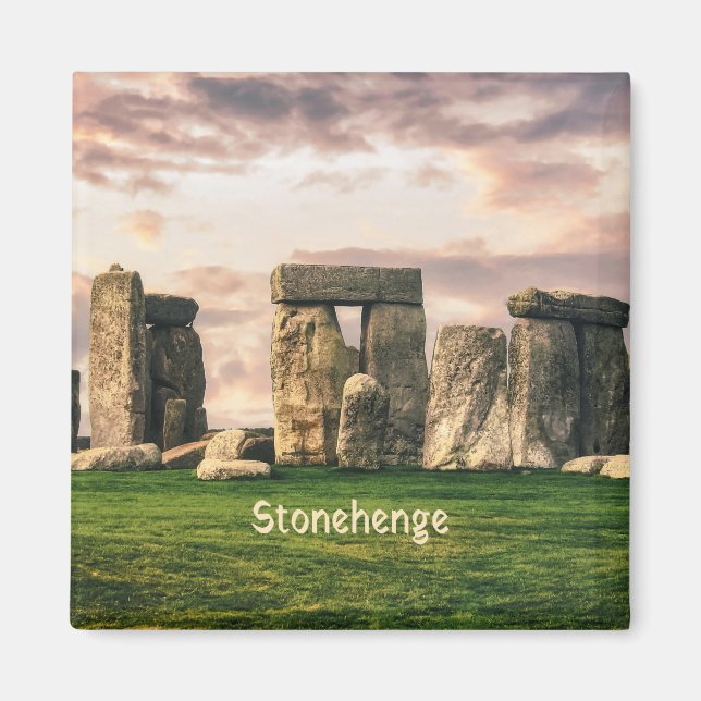 Stonehenge England UK Magnet (Framsidan)